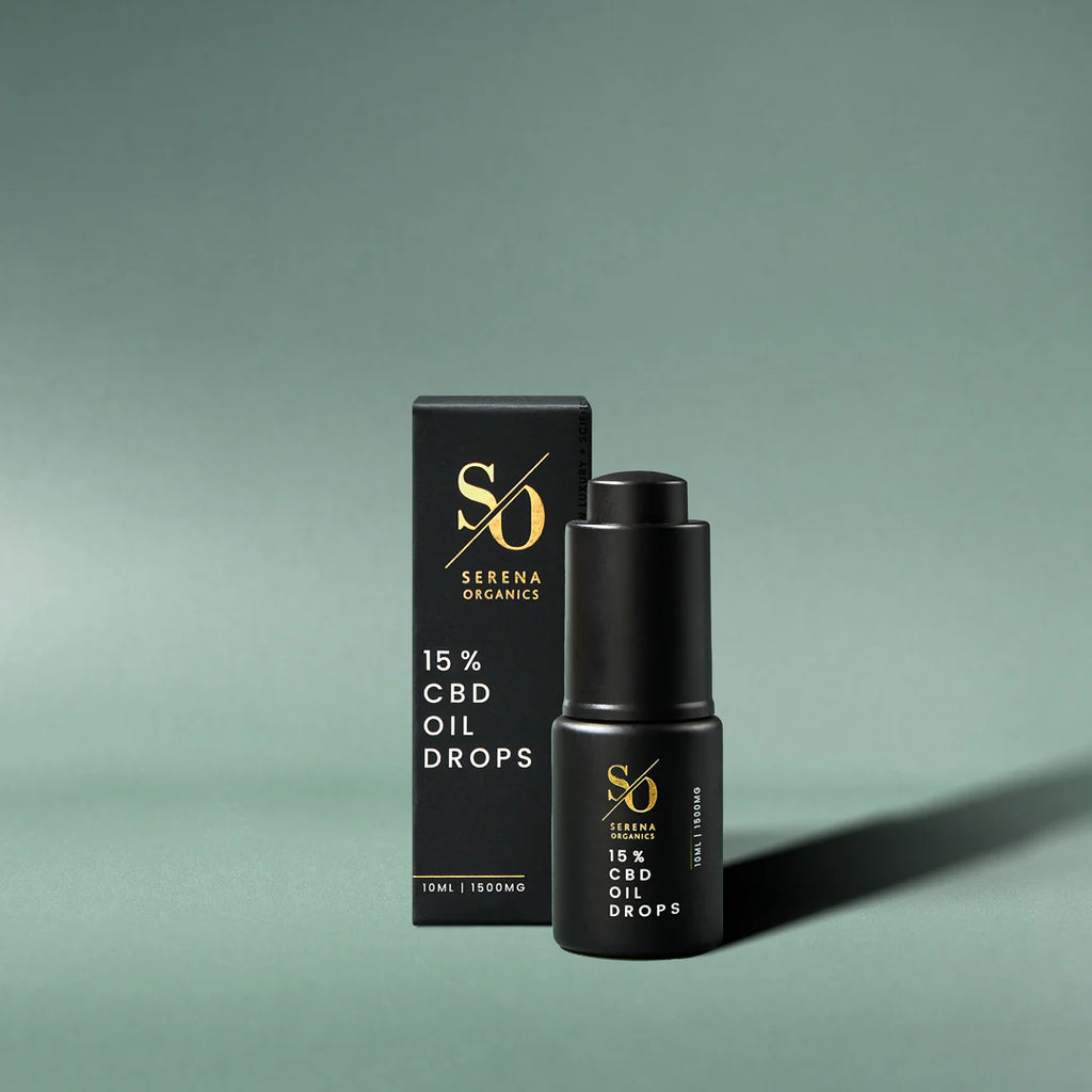 Serena Organics Broad‑Spectrum 15% CBD Oil Drops