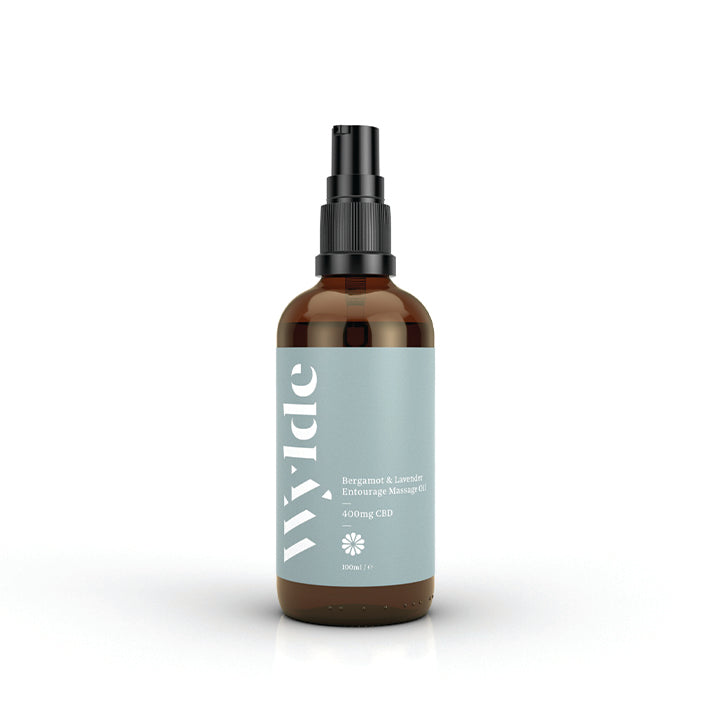 Entourage Massage Oil Bergamot & Lavender Scented 400mg 100ml