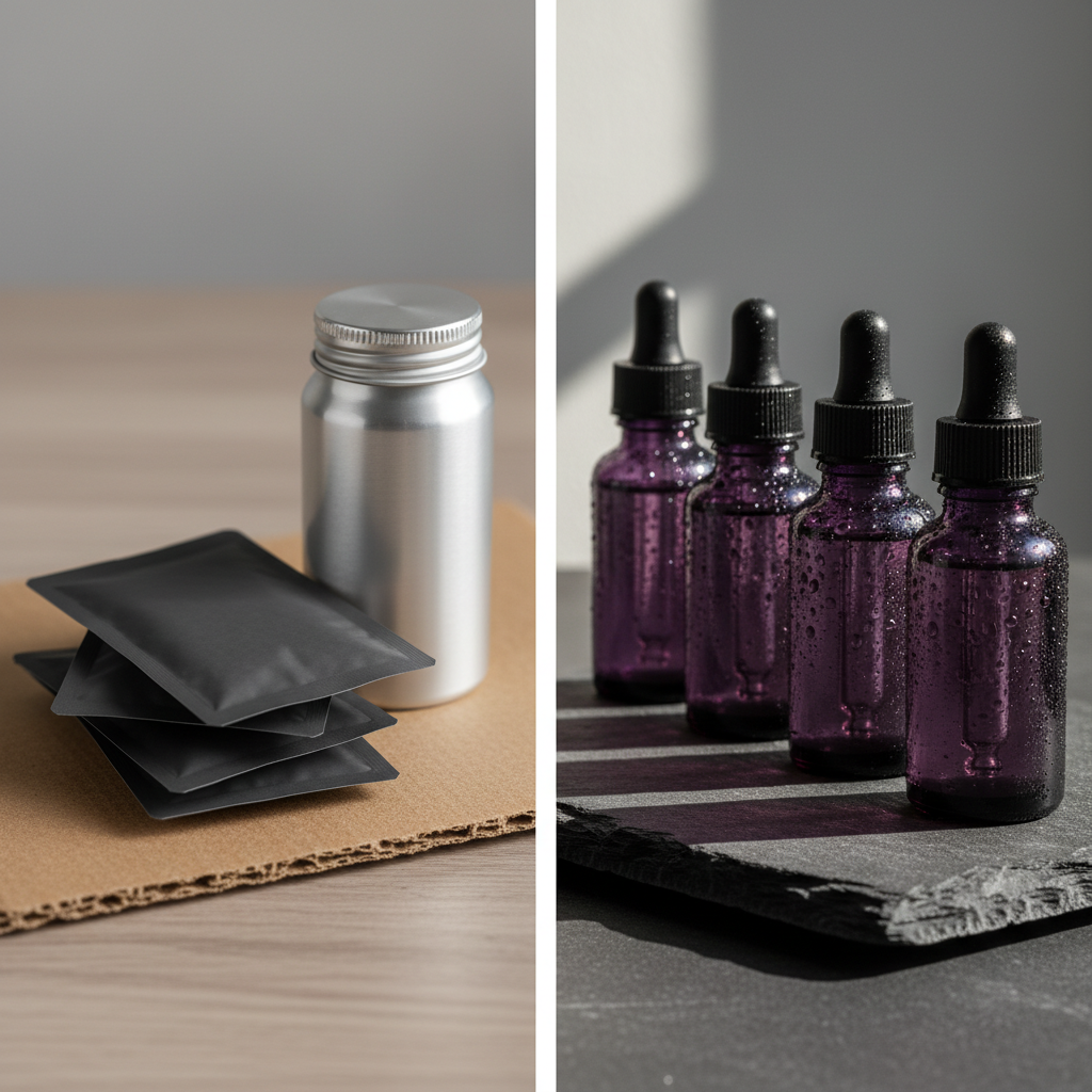 2026 UK CBD Buyer’s Guide — Refill Pouches vs Glass Bottles: Sustainability, Price‑per‑mg, Shelf Life & COA Access Compared