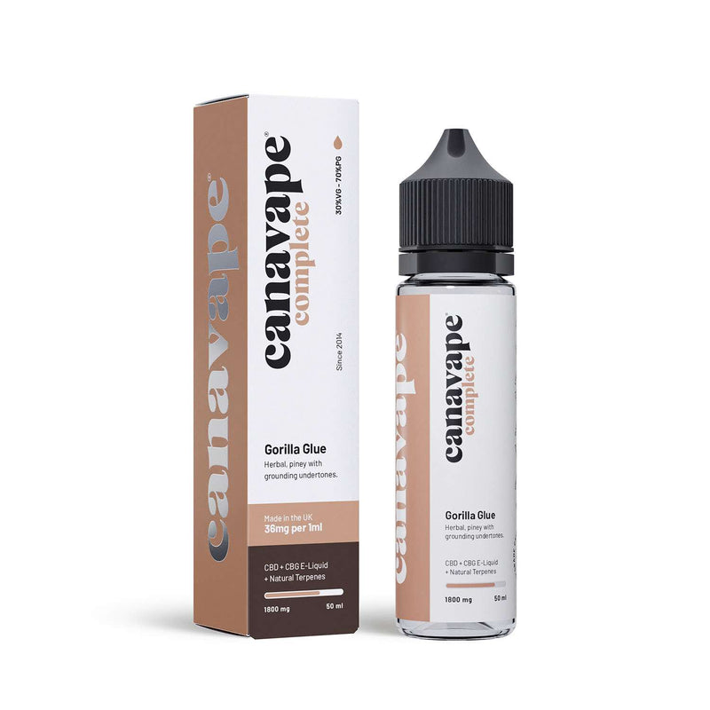 Canavape Gorilla Glue Complete CBD E-Liquid 1800mg / 50ml