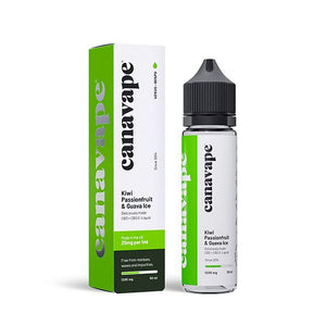 Canavape 1250mg CBD + CBG E-liquid 50ml (Various VG/PG Ratios) CBD Products Canavape Kiwi Passion Fruit & Guava (40VG/60PG) 