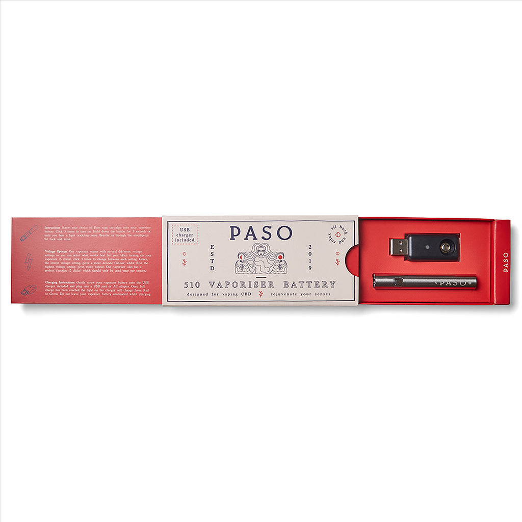 Paso CBD Vaporiser Battery Pen