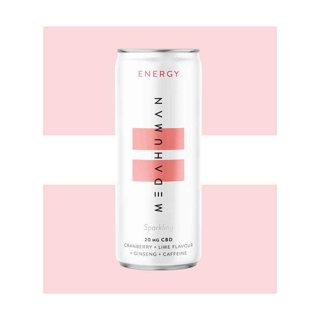 Meda Human - Energy A cranberry and lime flavoured CBD drink to help you focus.