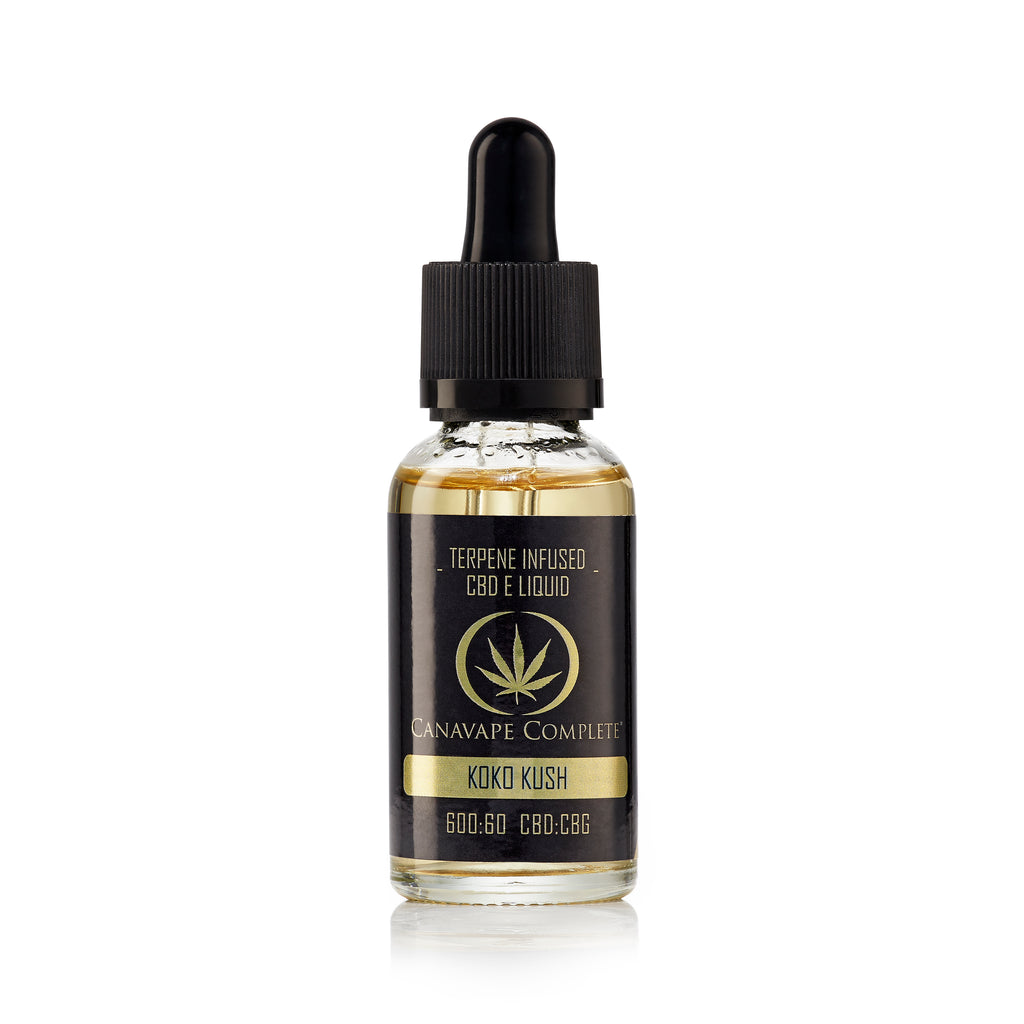 Canavape Complete Koko Kush CBD 600mg + CBG 60mg 30ml