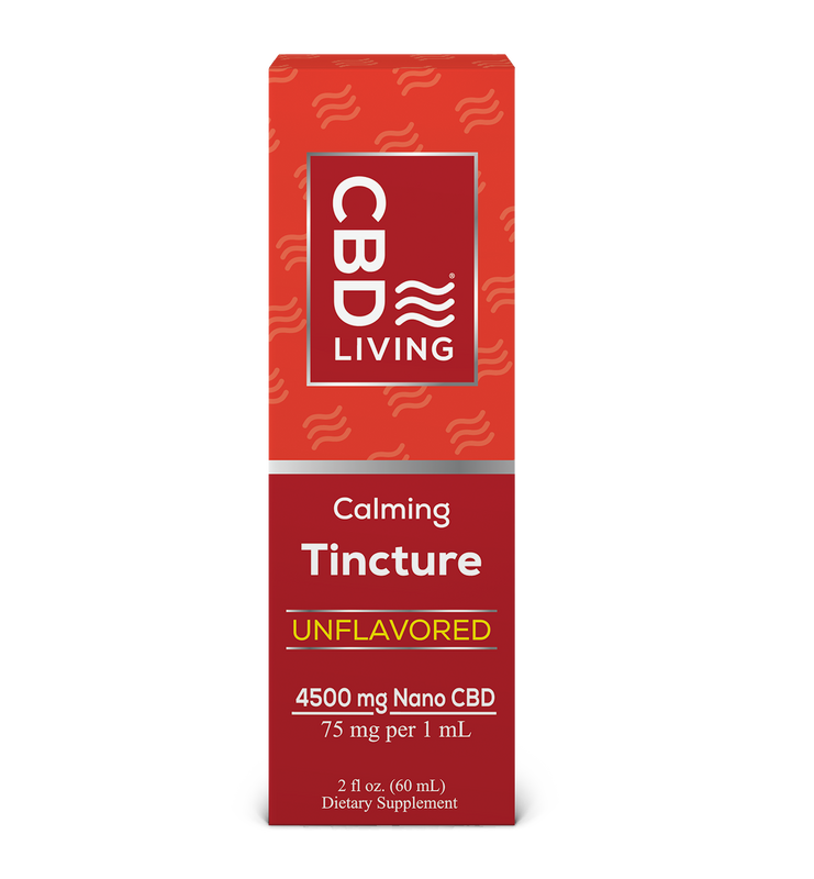 CBD Living Tincture 60ml - 4500mg - 0% THC