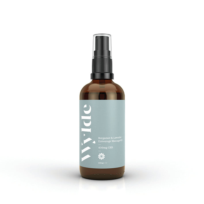 Entourage Massage Oil Bergamot & Lavender Scented 400mg 100ml
