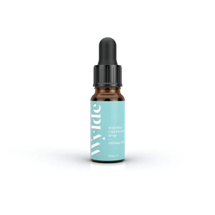 Wild Mint Cold Pressed Drops 1000mg CBD Oil - 10ml