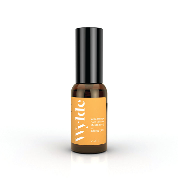 Wild Orange Cold Pressed Mouth Spray 400mg CBD Oil - 30ml