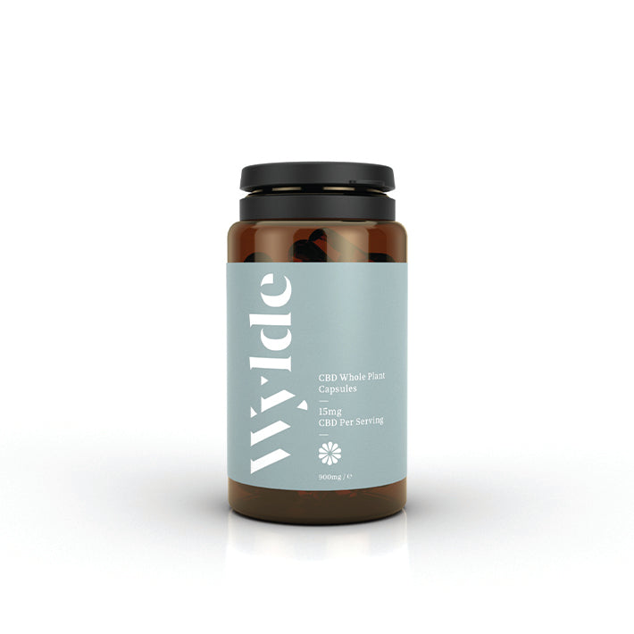 Wylde Hemp Whole Plant Capsules (60x) - 15mg per capsule