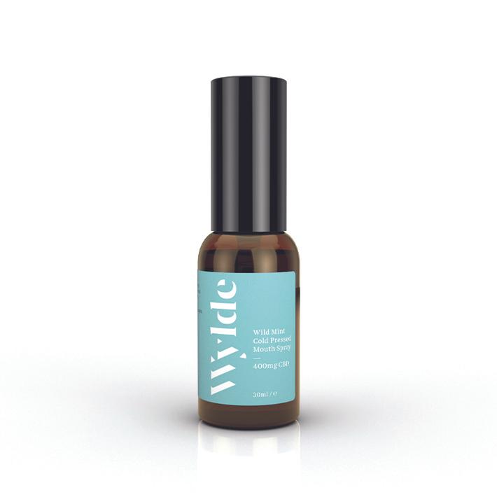 Wild Mint Cold Pressed Mouth Spray 400mg CBD Oil - 30ml