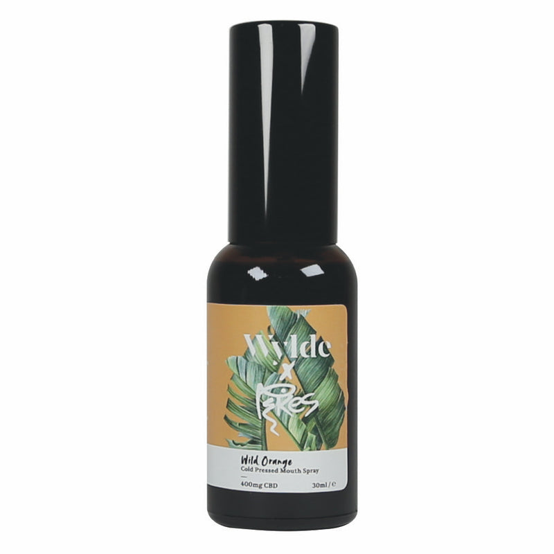 Wylde x Pikes Wild Orange Cold Pressed Mouth Spray 400mg CBD Oil - 30ml
