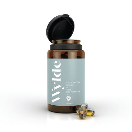 Wylde Hemp Whole Plant Capsules (60x) - 15mg per capsule