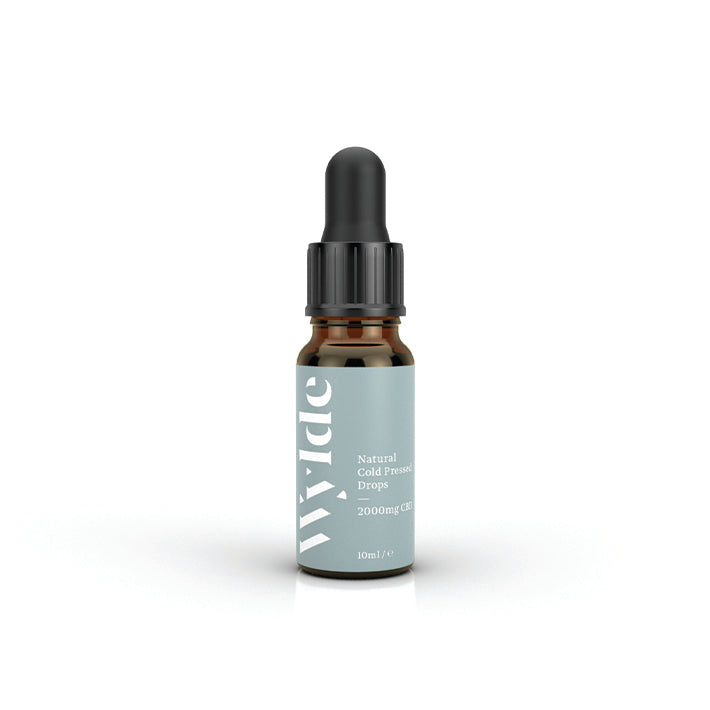 Natural Cold Pressed Drops 2000mg CBD Oil - 10ml