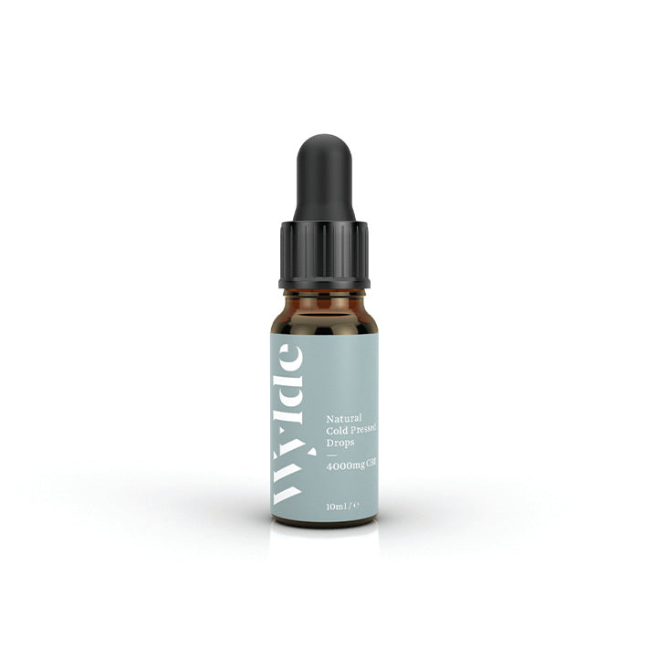 Natural Cold Pressed Drops 4000mg CBD Oil - 10ml