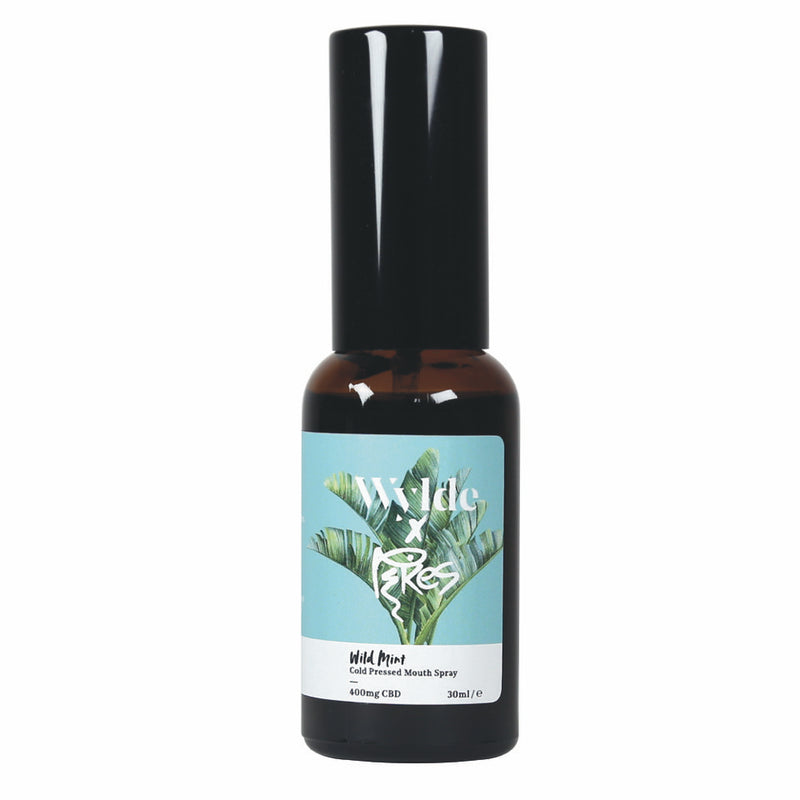 Wylde x Pikes Wild Mint Cold Pressed Mouth Spray 400mg CBD Oil - 30ml