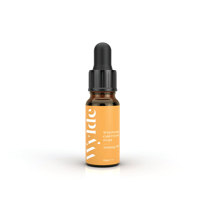 Wild Orange Cold Pressed 2000mg CBD Oil - 10ml