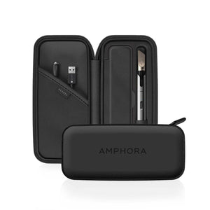 Infused Amphora - Vape Pen Case (Black/Vegan Leather)
