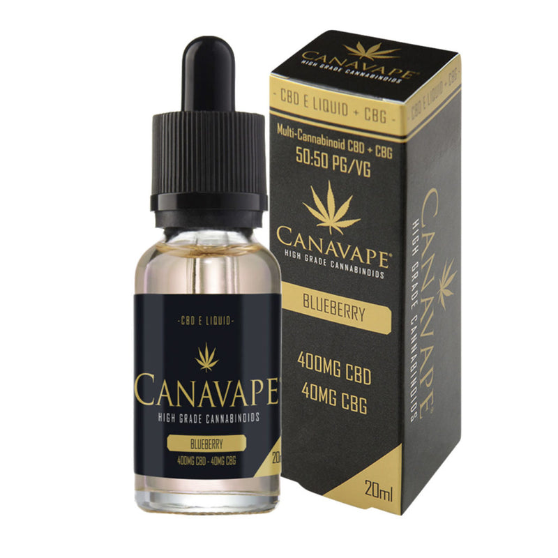 Canavape Blueberry CBD 400mg + CBG 40mg 20ml