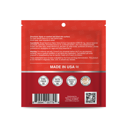 CBD Living Topical Patch 60mg